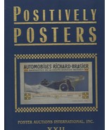 Positively Posters Auctions XXII Bicycles Cars Ship VINTAGE ~ art nouvea... - $29.65