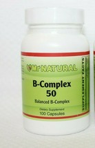 Lot of 6! Mr. Natural B-Complex 50 Dietary Supplement, 100 Capsules Each - $24.74