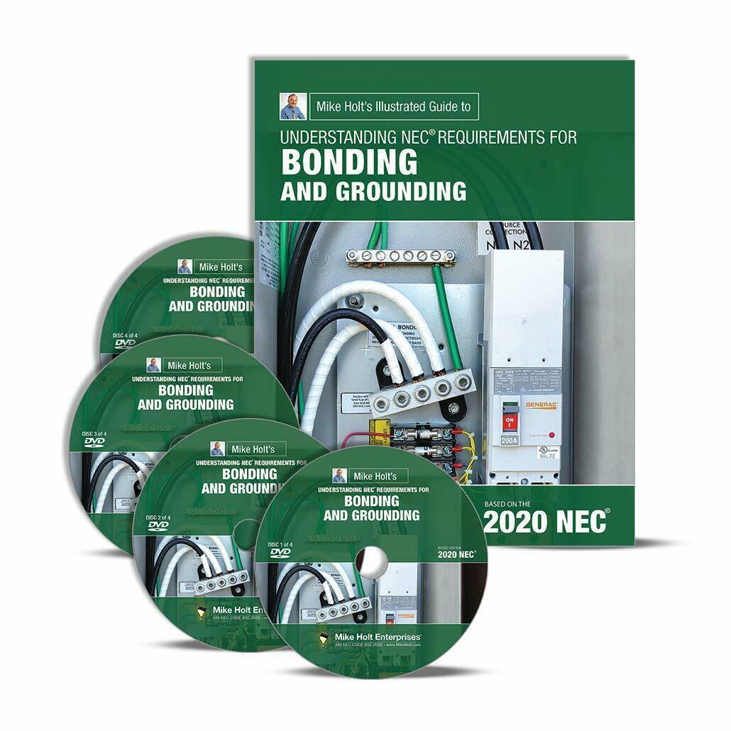 Mike Holt's Bonding and Grounding (textbook & DVDs), 2020 NEC Adult
