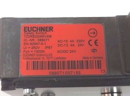 NIB EUCHNER TZ2RE024MVAB SAFTEY SWITCH AC/DC 24V, ID. NR. : 088071, MISSING KEY image 5