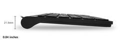 Zio Korean English Mini Keyboard USB Wired Compact Tenkeyless Slim Keyboard image 8