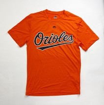 Majestic MLB Baltimore Orioles Evolution Tee Pick Your Number Youth S M L Orange - $13.00
