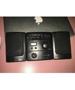 Mini Black Boombox AM/FM Dual Speakers Alarm - $34.53