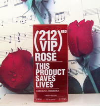 Carolina Herrera 212 VIP Red Rose Limited Edition 2.7 FL. OZ EDP Spray - $139.99