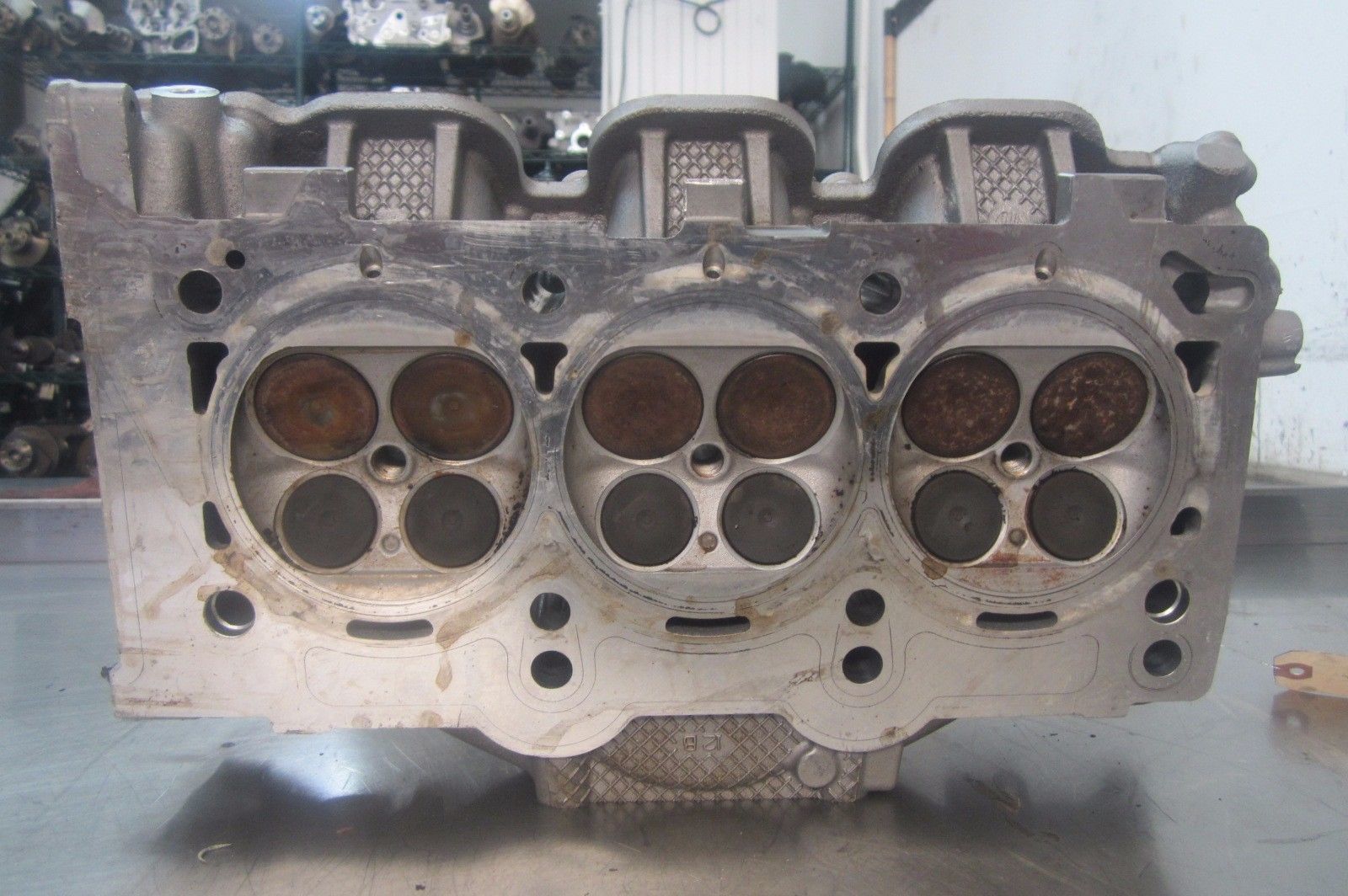 V203 RIGHT CYLINDER HEAD 05184510AI 2012 DODGE CARAVAN 3.6 DOHC