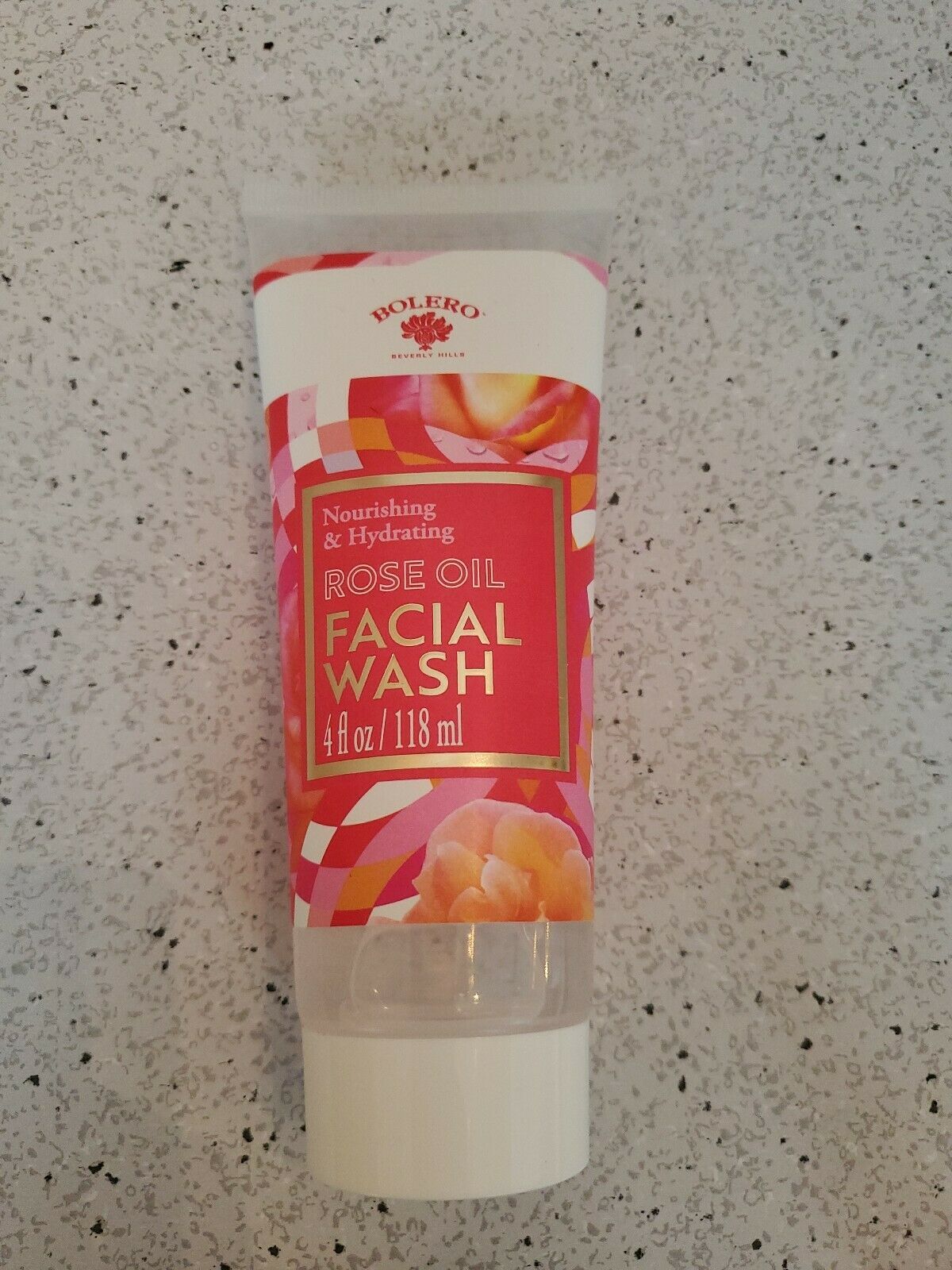 Bolero Nourishing & Hydrating Rose Oil Facial Wash 4fl oz Cleansers & Toners