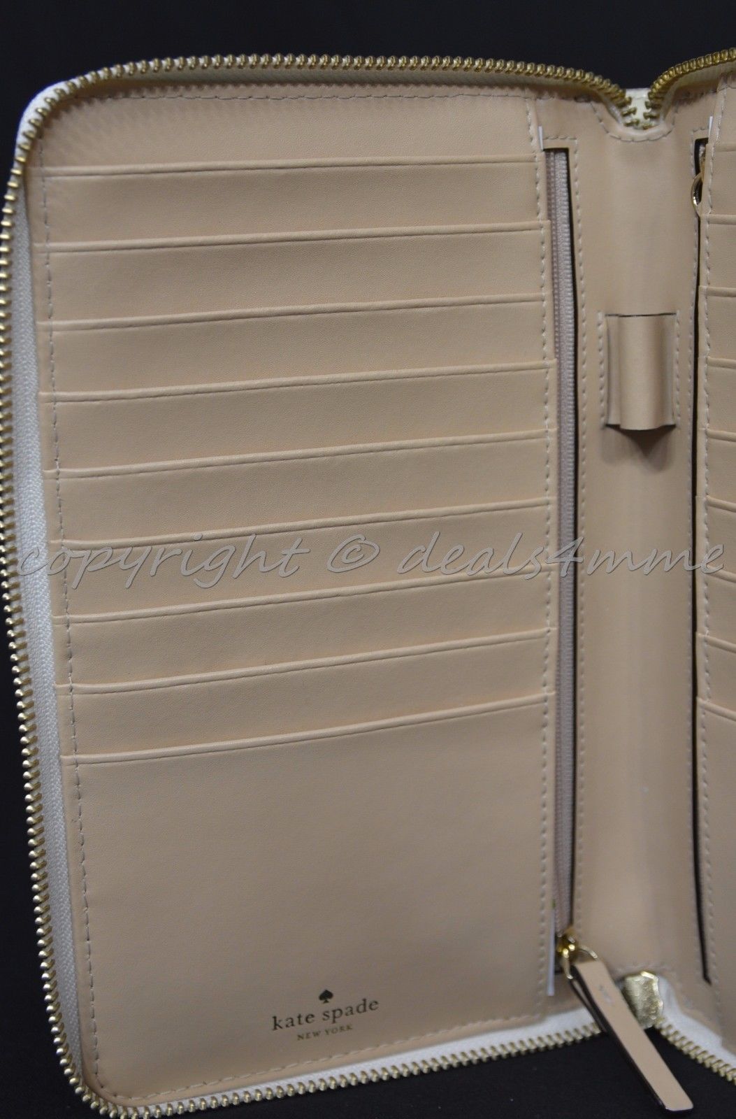 kate spade grand street zip travel wallet