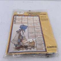Vtg Holly Hobbie With Kittens Sequin Calendar Kit Paragon 1982 Sealed - $18.69