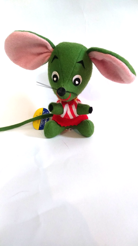 Dakin Dream Pet Maxwell Mouse 1229 Old & Original Japan Green Mouse 6 ...