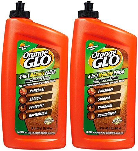 Orange Glo 4-in-1 Monthly Hardwood Floor Polish - Orange - 32 Oz - 2 Pk ...