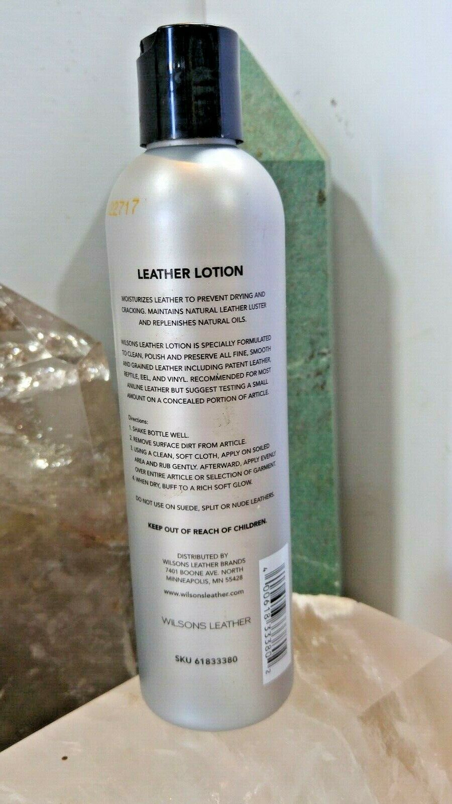 Wilsons TLC Leather Lotion for Leather Care 8 oz - Everything Else