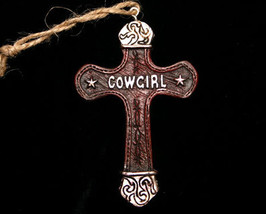 Western Styled Cowgirl Cross Christmas Ornament No. 5 - $5.95