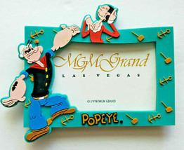 1998 MGM Grand Hotel Popeye and Olive Oyl Picture Frame  Brand New O12 - $9.99