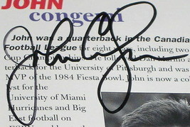 John Congemi Signed Framed 11x17 Photo Display Pitt Panthers image 2