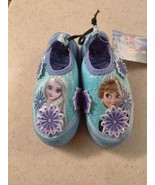 Toddler Water Shoes Frozen Theme Size 5/6 or 7/8 Elsa and Anna Snowflake - $17.95
