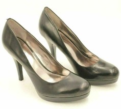 Alfani Women Classic Pump Heels Maddy Size US 6.5M Black Leather - $9.81