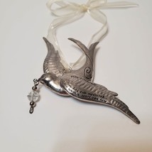 Pewter Serenity Angel Ornament, Zelda Fitzgerald Quote, Seasons of Cannon Falls image 1