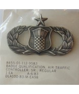 USAF SENIOR AIR TRAFFIC CONTROLLER QUAL BADGE NIP REGULAR SIZE:K5 - $4.90