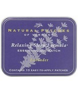 NEW Natural Patches Of Vermont Lavender Sleep Comfort Body Patches 10 Pa... - $20.53