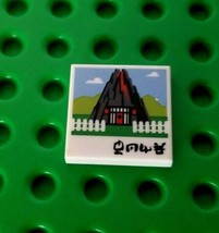 New Lego Ninjago Volcano HOME Photo Picture House Ninja Life Minifigure ... - $2.84