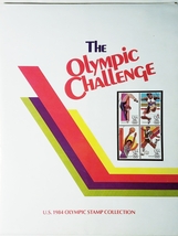 USPS 1984 Olympic Stamp Collection Folder, Stamps & Prepaid Mailers - Very Good - $10.95