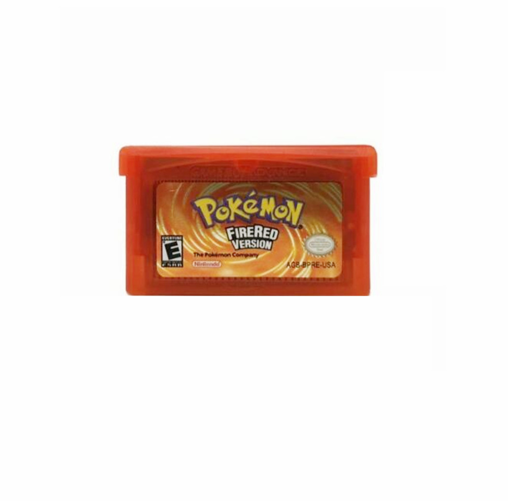 Pokemon FireRed Version Game Cartridge For Nintendo Game Boy Advance USA Version