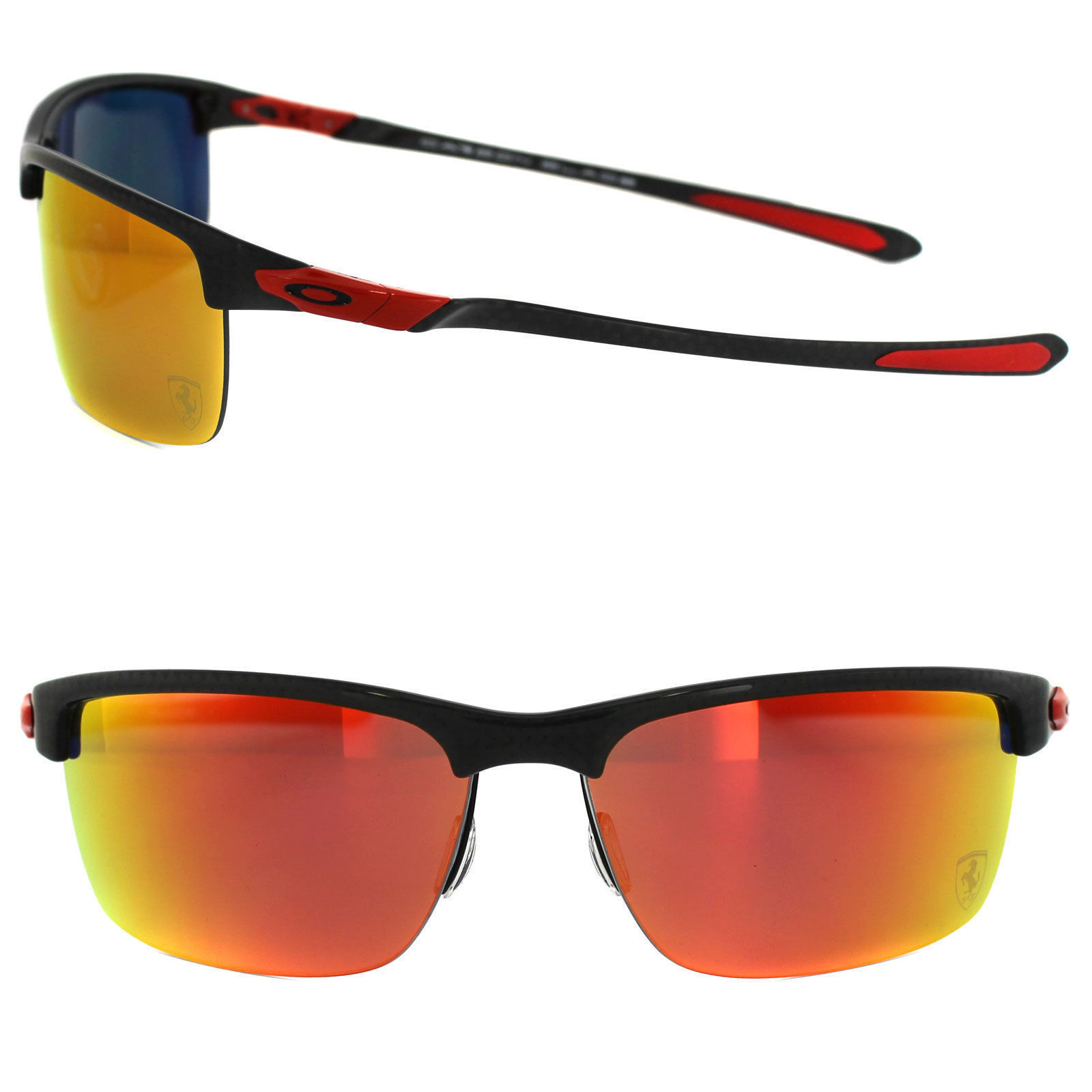 Oakley Sunglasses Oo9174 06 Carbon Blade Ferrari Carbon Fiber Iridium Polarized Other