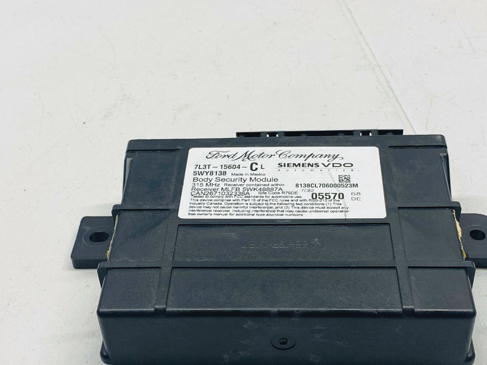 Ford F150 Anti Theft System