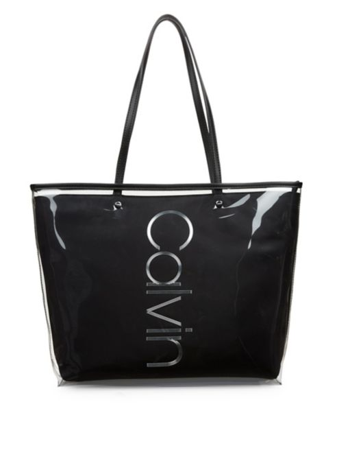 calvin klein clear tote