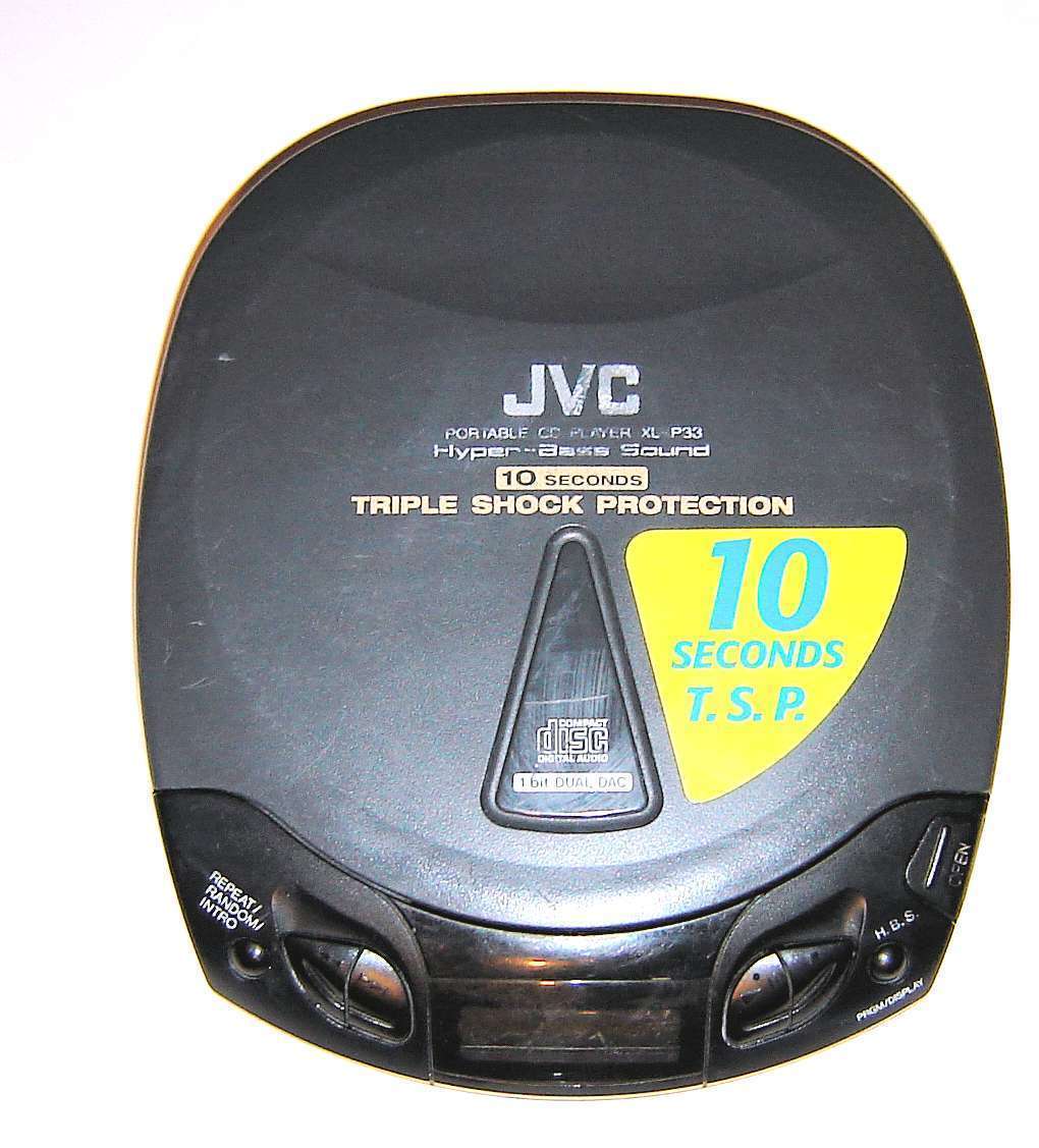 JVC portable CD player XLP33BK XL P 33 BK and 50 similar items