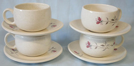 Franciscan Duet Cup &amp; Saucers, Set of 4 - $24.64