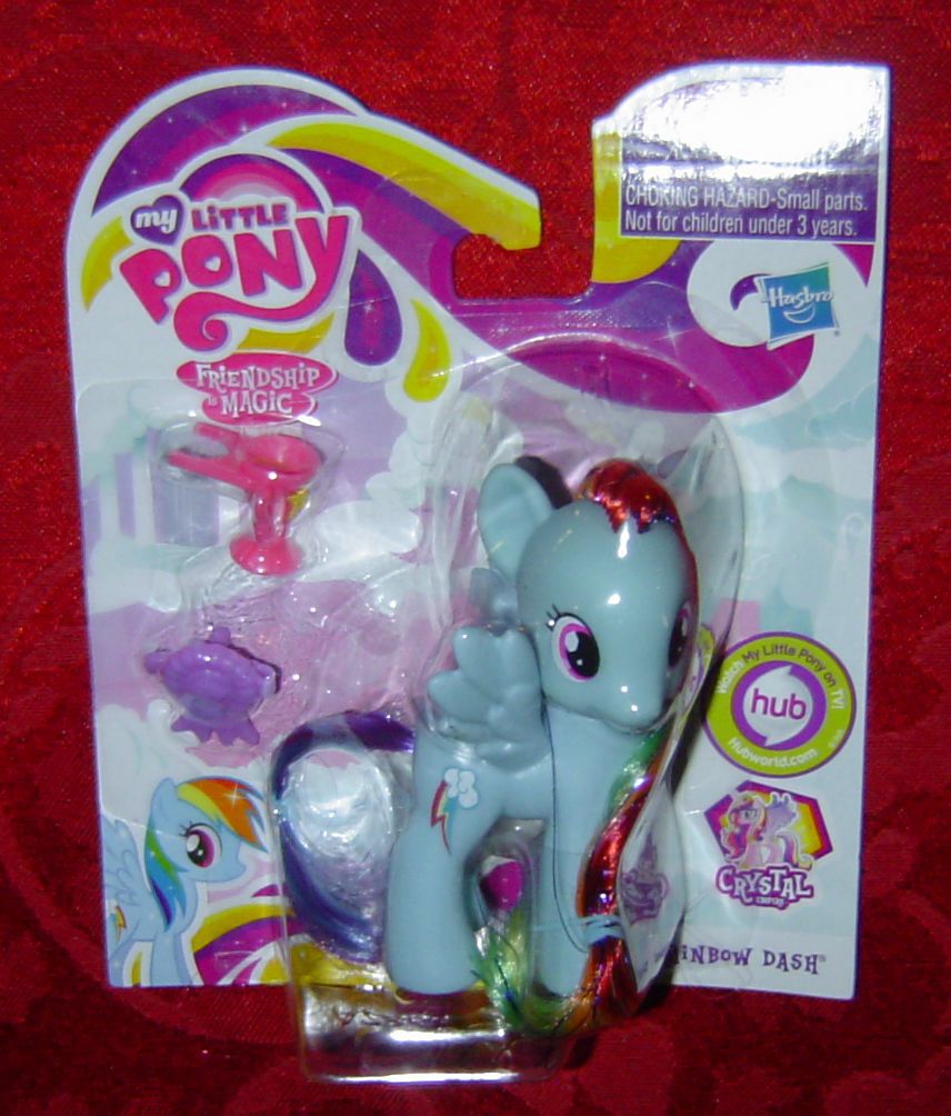 My Little Pony G4 Rainbow Dash Crystal Empire FiM HUB MLP Hasbro - TV ...