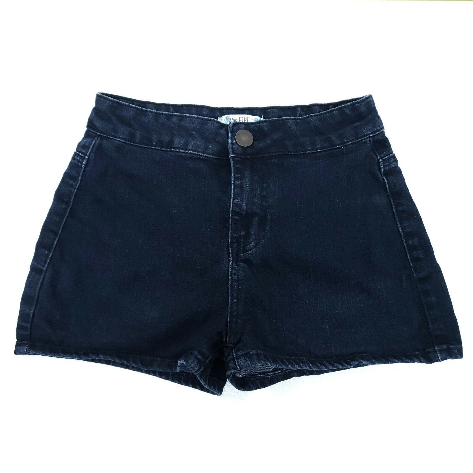 Love Fire High-waist Mini Denim Shorts For Women Size 1 - Shorts