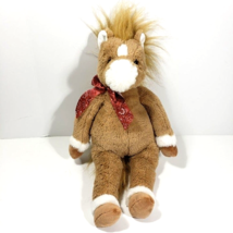 Vintage Bearington Horse Charlie Plush Toy 16 inches Poseable Plushie - $33.25