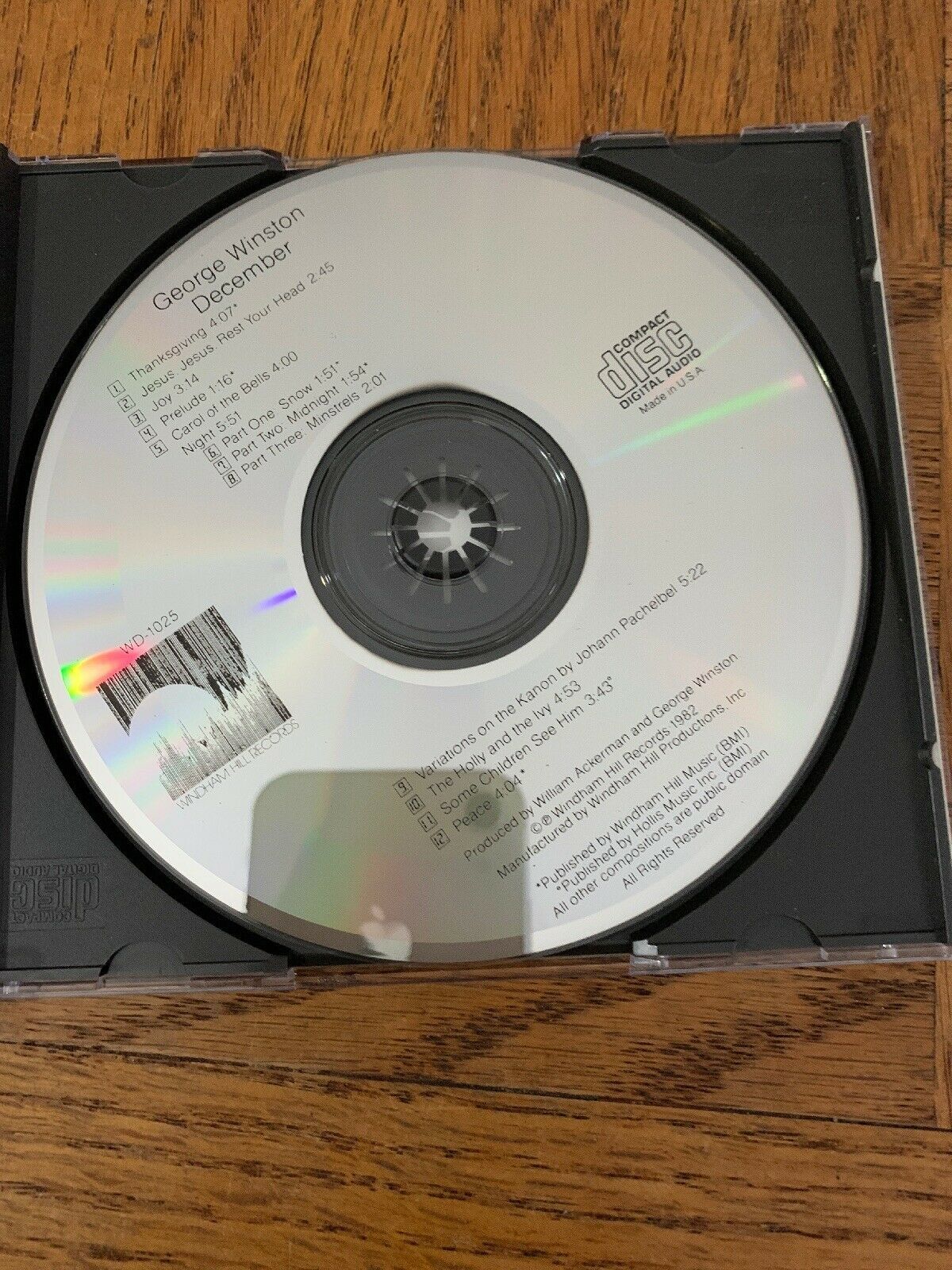 George Winston December CD - CDs