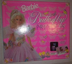 BARBIE Butterfly Princess Board Game - MATTEL # 7200 Dated 1995 100% Complete VG - $49.49