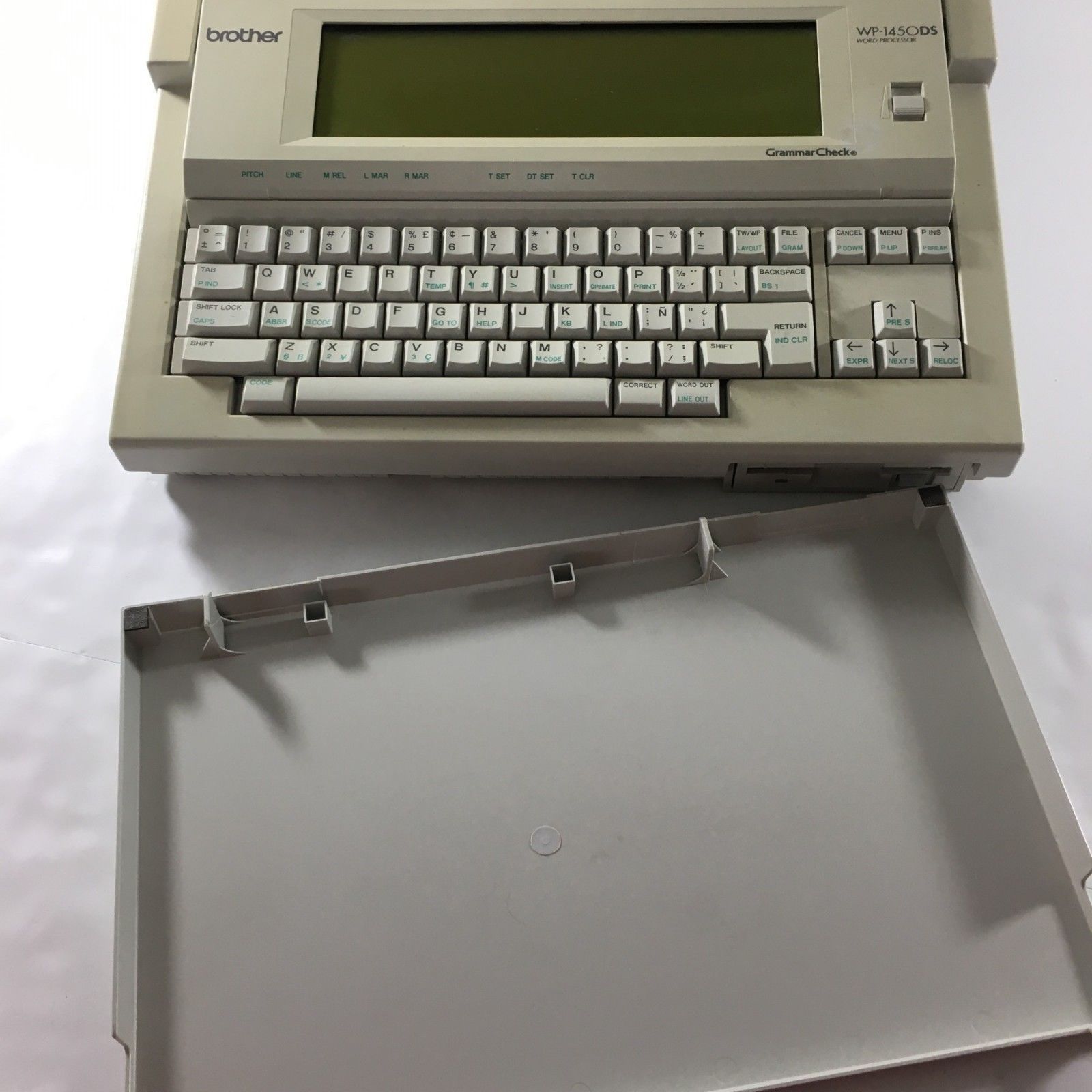 Vintage Brother LCD Word Processor WP-1450DS MS-DOS Compatibility ...