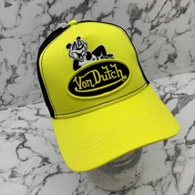 Men’s VonDutch Neon Yellow | Black Trucker Hat - $145.00
