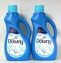 2 Bottles Ultra Downy 51 Oz Fabric Protect Cool Cotton 60 Lds Fabric Conditioner