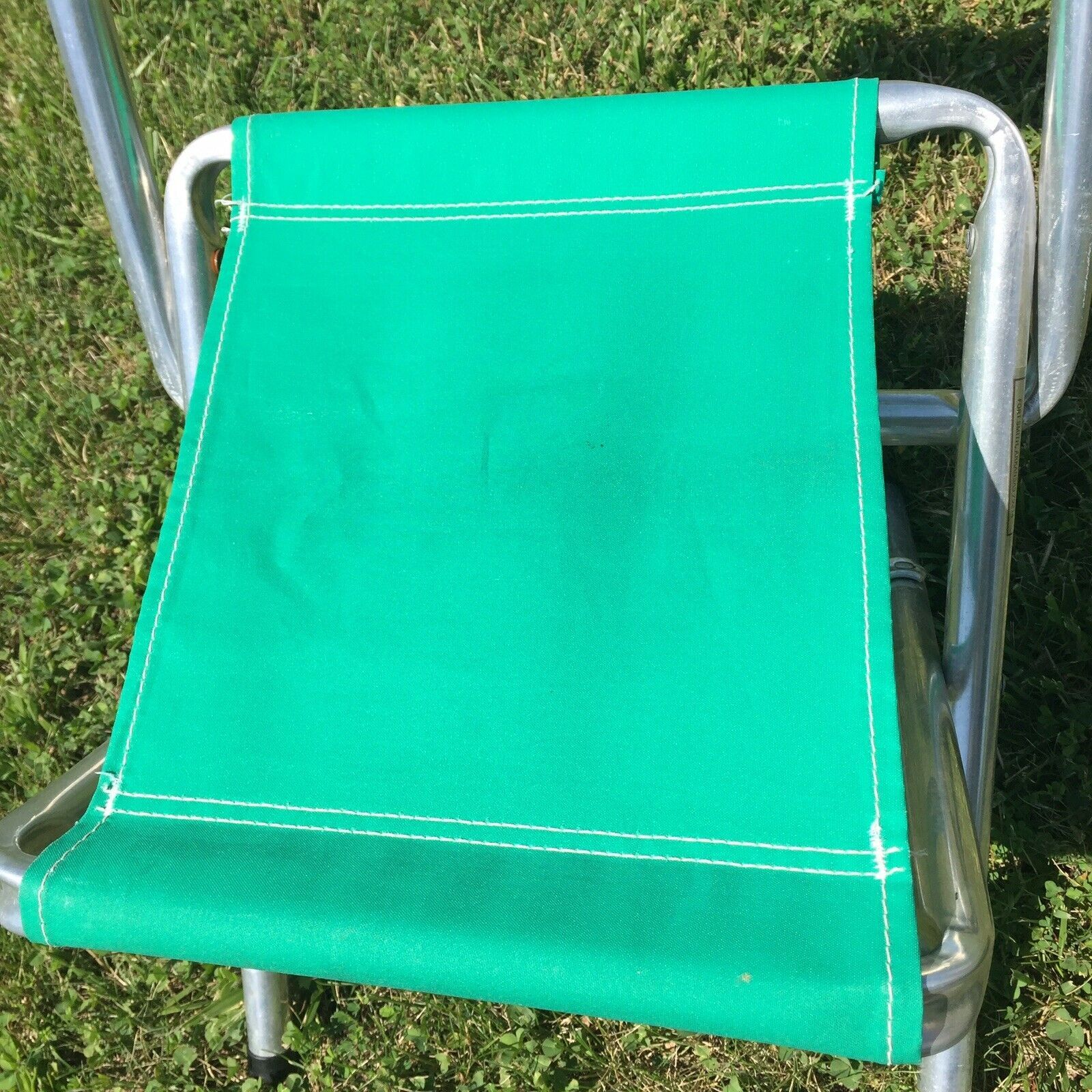 Vtg Masters Golf Tournament Green Folding Chair Augusta National 1987