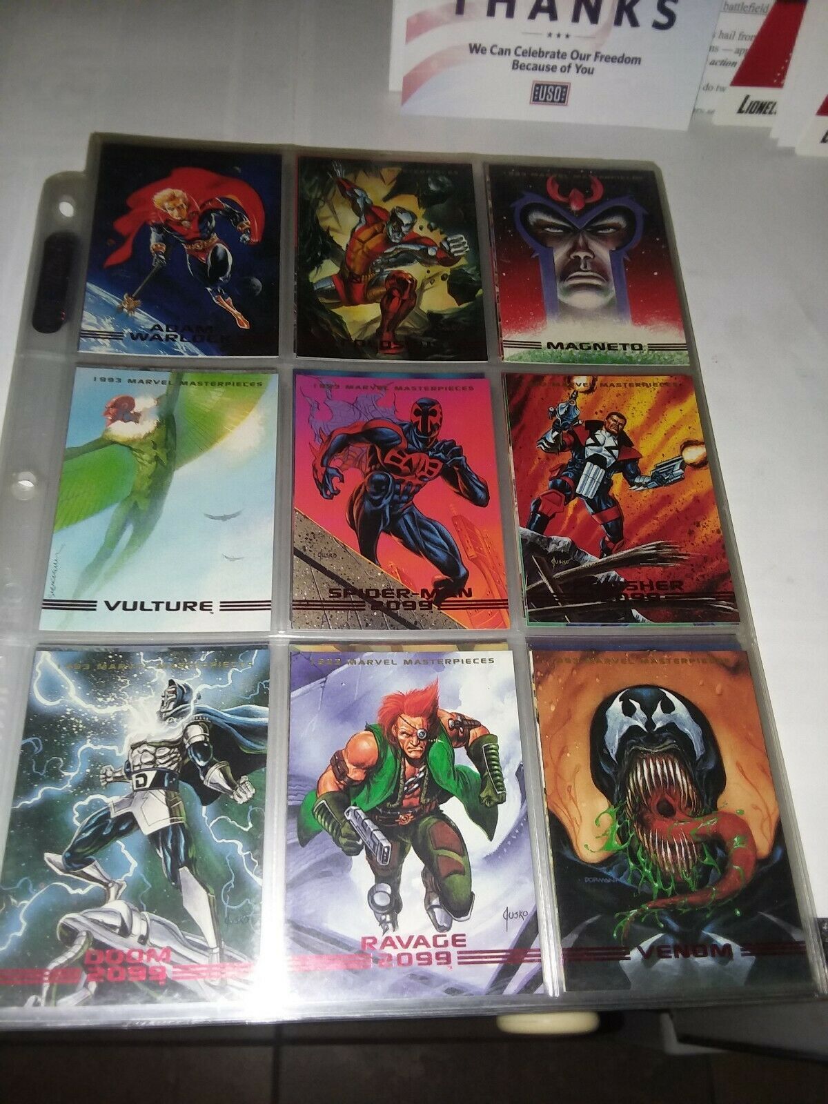 1994 Flair Marvel Annual Trading Card #117 The New Ravage