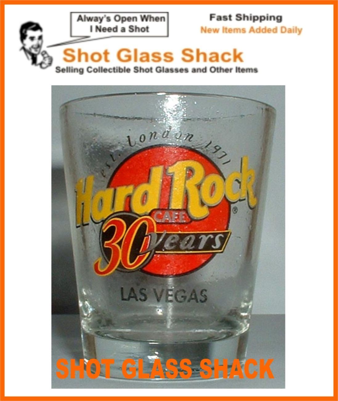 glass hard cafe vegas rock las 30th vegas 1 Las