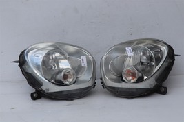 11-16 Mini Cooper R60 Countryman Halogen Headlight Lamps L&R Matching Set image 1
