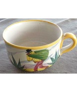 Vintage Hand Crafted Terra Cotta Pottery Coffee Cup - Peru - COLLECTIBLE... - $16.82