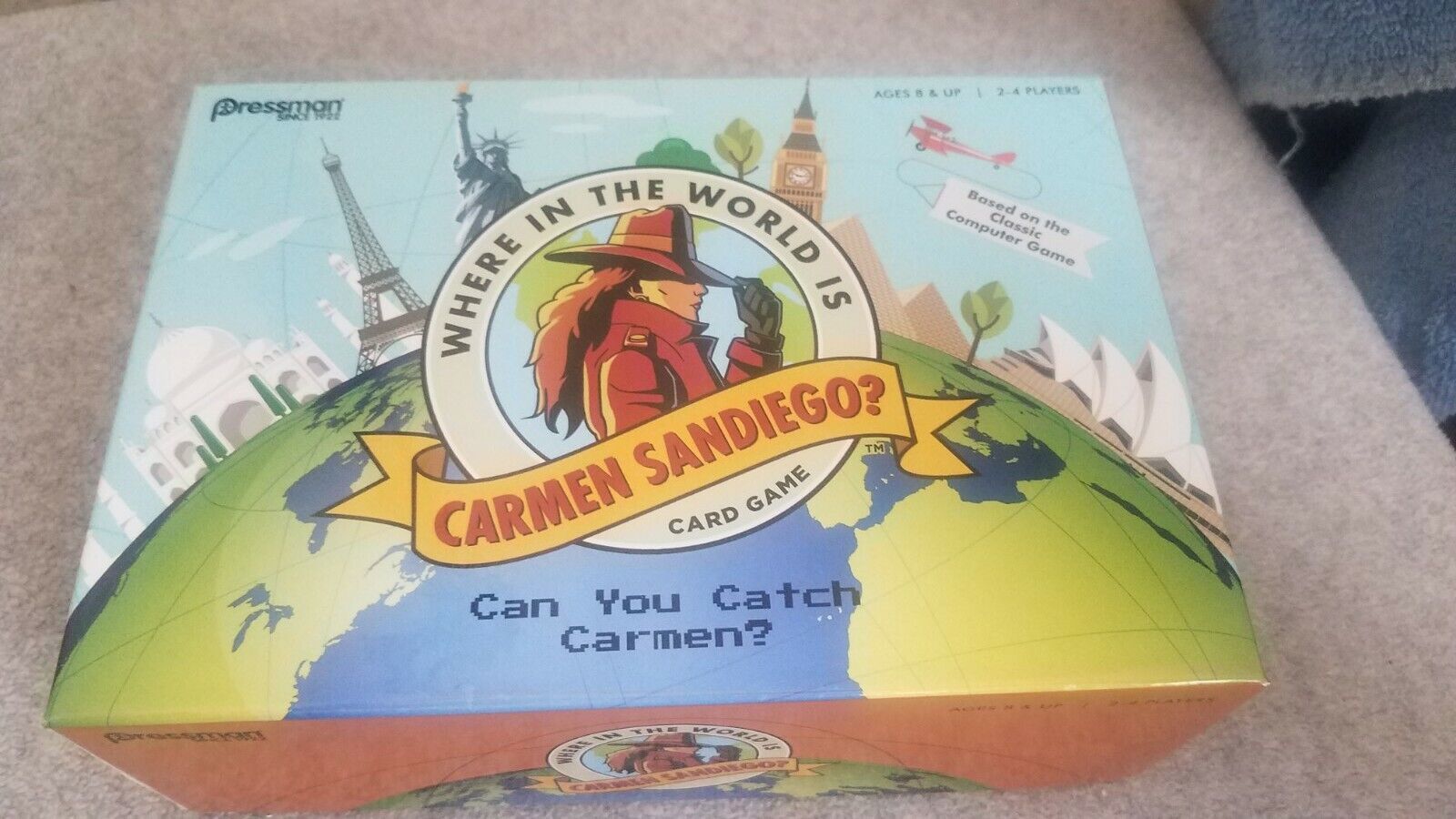 Primary image for Where in the World is Carmen Sandiego Card Game 2017 Can you catch her Complete