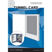 Tunnel Card Kit. Dies Included. Makes Three Cards. Refill Available CLEARANCE