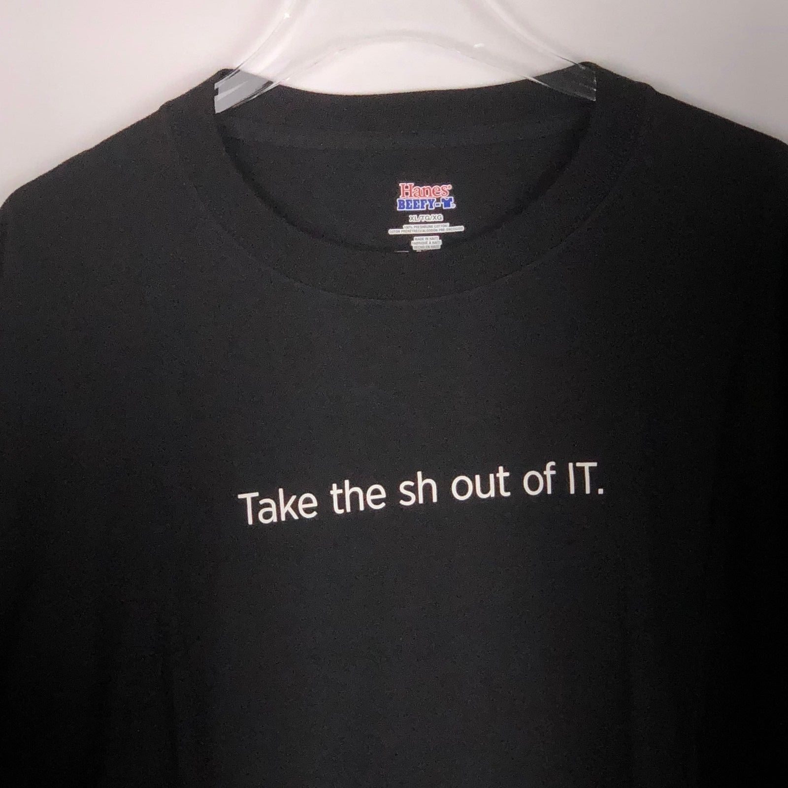 Splunk T Shirt XL Take The Sh Out of IT Mens Geek Silicon Valley - T ...