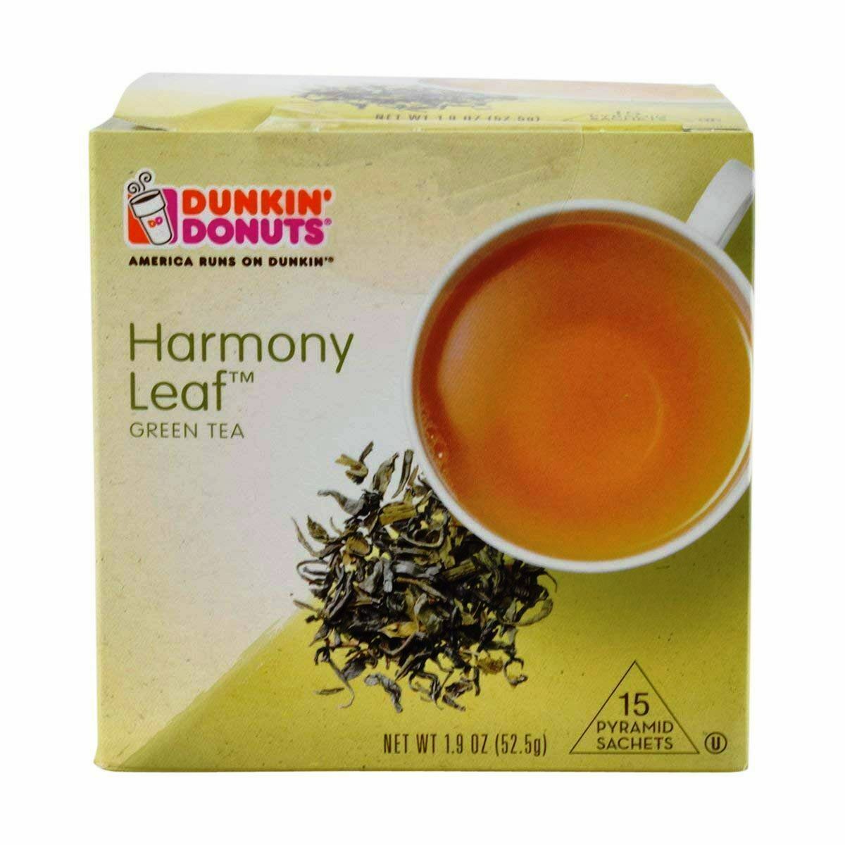 Dunkin Donuts Harmony leaf With 15 tea bags Tea