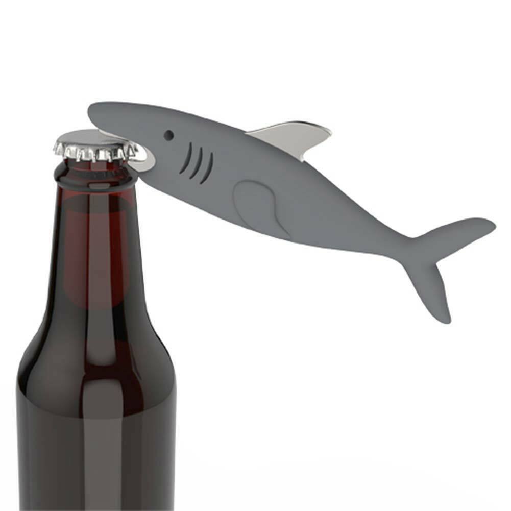 Shark Tanked Bottle Opener Grey Openers