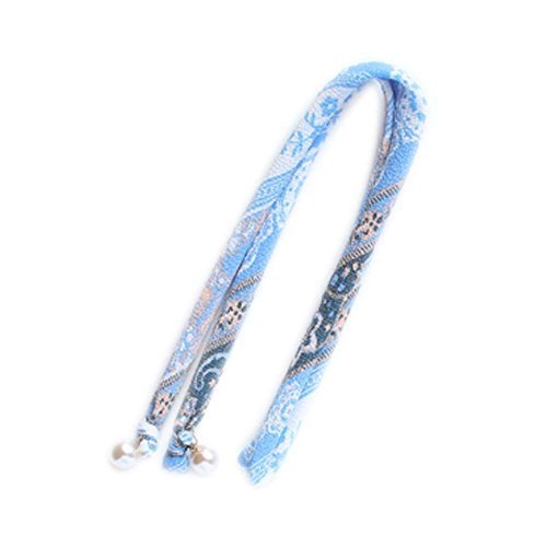 Set of 5 Beautiful Hair Accessories Adjustable Hair Bands BLUE Cute Headbands